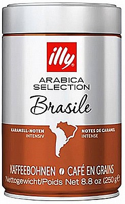 250 גרם פולי קפה illy Monoarabica Brazil 100% arabica