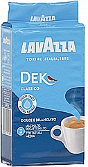 250 גרם קפה טחון נטול קפאין lavazza decaffeinato 250 גרם קפה טחון נטול קפאין lavazza decaffeinato