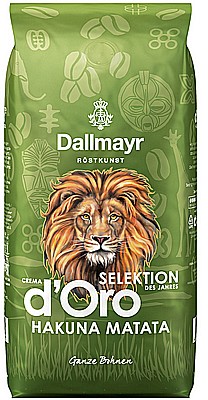 1 �"� ���� ��� Dallmayr Espresso Crema dOro Hakuna Matata 100% arabica