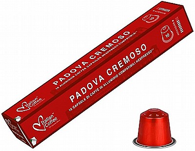 10  ������� ��������� ITALIAN COFFEE PADOVA CREMOSO