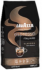 1 ק"ג פולי קפה LAVAZZA ESPRESSO ITALIANO CLASSICO 100% שרשנןבש 1 ק"ג פולי קפה LAVAZZA ESPRESSO ITALIANO CLASSICO 100% שרשנןבש