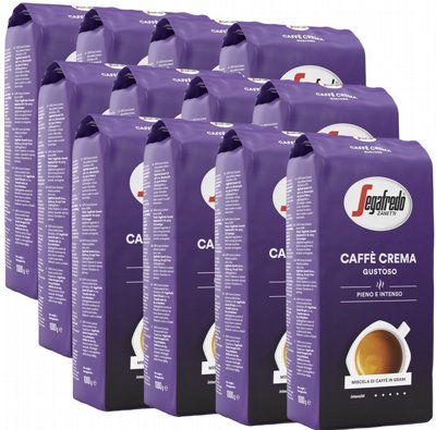 12 �"� ���� ��� SEGAFREDO CAFFE CREMA GUSTOSO ���� 10