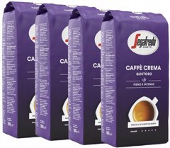 4 ק"ג פולי קפה SEGAFREDO CAFFE CREMA GUSTOSO חוזק 10 4 ק"ג פולי קפה SEGAFREDO CAFFE CREMA GUSTOSO חוזק 10
