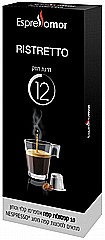 10 קפסולות Espressomor RISTRETTO למכונת נספרסו חוזק 12 10 קפסולות Espressomor RISTRETTO למכונת נספרסו חוזק 12