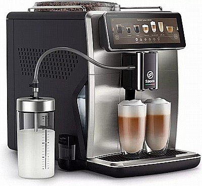 מכונת קפה אוטומטית Saeco Xelsis Suprema SM8885/00 - צבע נירוסטה