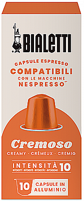 10 ������� �������� ������� ������ BIALETTI NESPRESSO CREMOSO ����� 10
