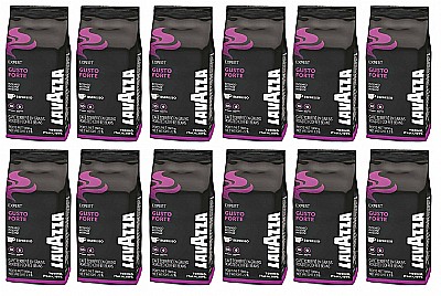 פולי קפה Lavazza coffee beans gusto forte 12kg