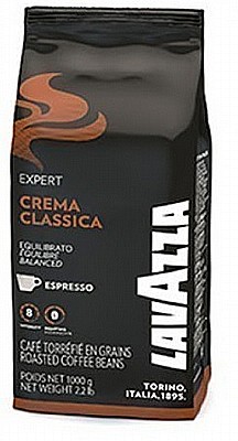 lavazza expert Crema Classica whole-bean coffee 1kg
